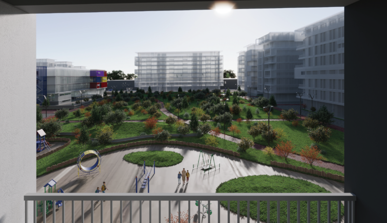 Univers City Pamje nga Dritarja